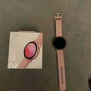 Rose Gold Active 2 Samsung Watch